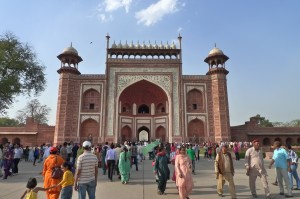 Acces to Taj Mahal